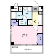 ラ ヴィ アン ローズの間取り画像