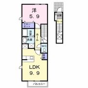 ロイヤルスクウェア 一宮Ⅱの間取り画像