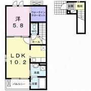 トラストコートⅡ Bの間取り画像