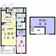 フルールⅠの間取り画像