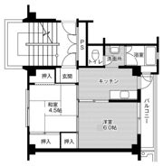 ビレッジハウス袋原2号棟の間取り画像