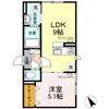 ボヌールの間取り画像