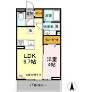 ヴィラ アルカディアの間取り画像