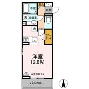 ヴィラ アルカディアの間取り画像
