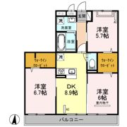 アネックス曙町の間取り画像