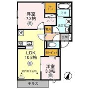 ラマージュの間取り画像