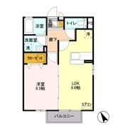シュエット赤山 Ⅰの間取り画像