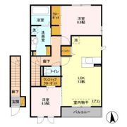 ラ・メゾンの間取り画像