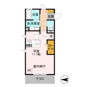 エスポワール栗田の間取り画像