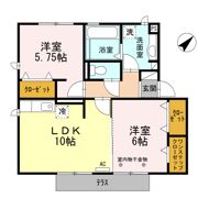 アクアプリータの間取り画像