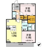 ハーベスト大塚の間取り画像