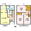 オークスコート西新在家 B棟の間取り画像