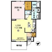 ブランドール松江東の間取り画像