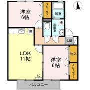 グランシャトーⅡの間取り画像