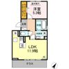 D-room白木原の間取り画像