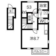 カーサセレステの間取り画像