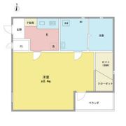 テルスドゥガイアの間取り画像