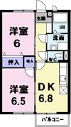 サンライズ3 ローズマリー館の間取り画像