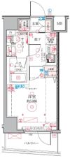 クレヴィスタ四ツ木の間取り画像