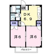 ガーデンハイツタケダDの間取り画像
