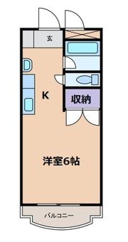 タウンコート末広の間取り画像