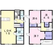 フィット林Cの間取り画像