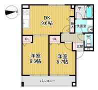 ベルジュコーポの間取り画像