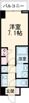 S-RESIDENCE高井田Central（セントラル）の間取り画像