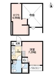 アコード丹波橋の間取り画像