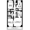 目黒本町マンションの間取り画像