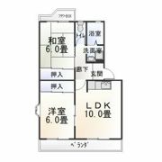 パープルシャトーA棟の間取り画像