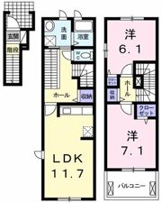舞子坂ヒルズⅢの間取り画像