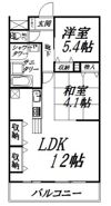 アルコ12の間取り画像