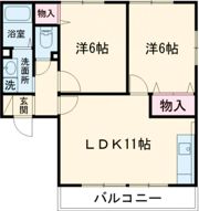 ハートフルハイムの間取り画像