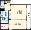 ルシア天の川の間取り画像
