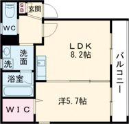 ルシア天の川の間取り画像