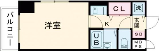 リーガル神戸元町の間取り画像