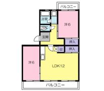 木原マンションの間取り画像