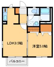 ヴァン・ソレーユBの間取り画像