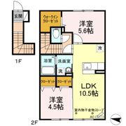 グラード高田 Aの間取り画像