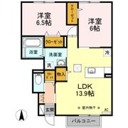 シャンピア Aの間取り画像