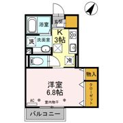 スカイヒルズSの間取り画像