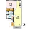 近江ロイヤルハイツ Aの間取り画像