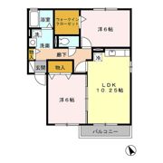 セジュールAMANOの間取り画像