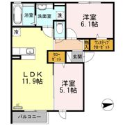 エスポワールの間取り画像