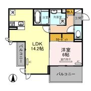 D-room N・KⅠ(ｴﾇｹｲﾜﾝ)の間取り画像