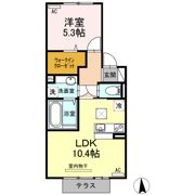 オーキッド マル Ⅰ棟の間取り画像