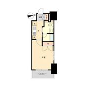 レジディア鶴舞の間取り画像