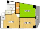【平野町】はいしげビルの間取り画像