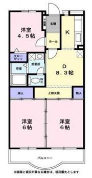 クレセールKの間取り画像